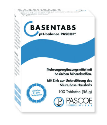 NEU: BASENTABS pH-balance PASCOE® mit Zink!
