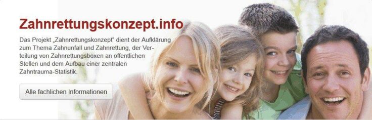 Knieper Projektmanagement bringt die Website Zahnrettungskonzept.info an den Start – Jetzt alle Informationen zu diesem länderübergreifenden Projekt auf einen Blick