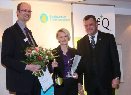 ZeQ gratuliert der Pflegenachwuchsführungskraft 2013