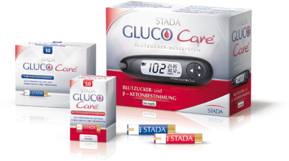 NEU: STADA GLUCO Care ® Blutzucker- und ß-Keton-Messsystem / Blutzucker- und ß-Keton-Werte einfach und schnell bestimmen