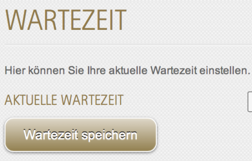 Ende des Stress auslösenden Wartens bei (Zahn-)Ärzten