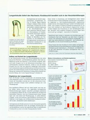 Ätherisches Knoblauchöl bewährt sich in der Herzinfarkttherapie