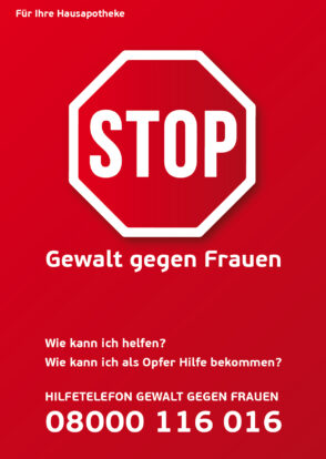 160.000 Rote Karten gegen häusliche Gewalt in Hessens Apotheken