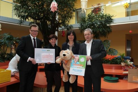Barmenia Krankenversicherung und AFA AG unterstützen Kinderhospiz in Tambach-Dietharz mit 20.000 Euro
