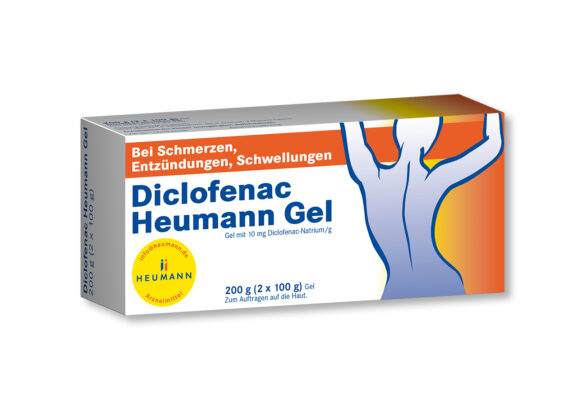 DICLOFENAC HEUMANN GEL ab sofort im DOPPELPACK