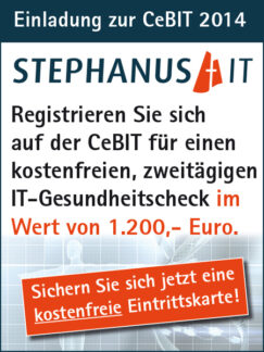 Ihr IT-Gesundheitscheck zur CeBIT 2014 – kostenfrei, unabhängig, professionell