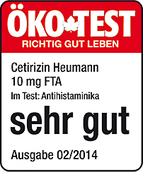 Cetirizin Heumann 10 mg FTA und Loratadin 10 Heumann: Ein starkes Duo mit “SEHR GUT” von ÖKO-TEST