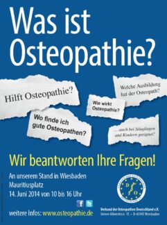 Pressekonferenz “Osteopathie: Leistungssport, Forschung und Berufsstand” am 14. JuniEmpfang des Verbandes der Osteopathen Deutschland