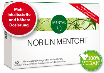 MEDICOM stellt vor: NOBILIN MENTOFIT Nährstoffe für das Gehirn – den genialen Netzwerker