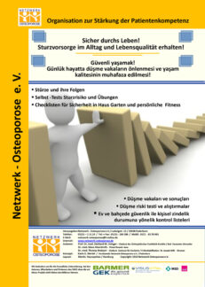 Zum Welt-Osteoporose-Tag 2014 vier Neuauflagen mehrsprachiger Publikationen für eine bessere Inklusion.