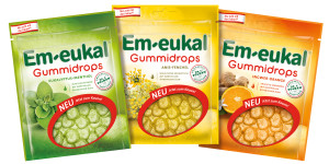 Mit Em-eukal® Gummidrops gibt es die Premiumbonbons von Dr. C. SOLDAN erstmalig zum Kauen