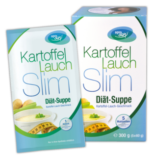 apoday® Kartoffel-Lauch Slim – Das Abnehm-Konzept von apoday® mit neuer herzhafter Diät-Suppe