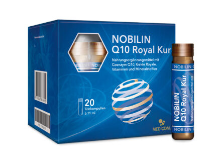 NOBILIN Q10 ROYAL KUR – flüssig und in praktischer Trinkampulle!