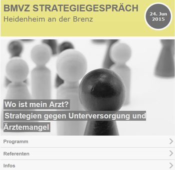 Wo ist mein Arzt – Strategien gegen Unterversorgung und Ärztemangel