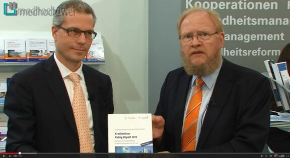 Aktuelles Video-Interview mit Dr. Boris Augurzky, Studienautor des Krankenhaus Rating Reports 2015