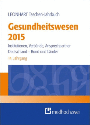 Buchneuerscheinung „LEONHART Taschen-Jahrbuch Gesundheitswesen 2015″
