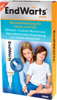 Warzen bei Kindern einfach & schmerzfrei* behandeln: Neuer EndWarts® PEN trocknet Warzen aus