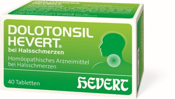 Neu im Erkältungsregal: Dolotonsil Hevert bei Halsschmerzen