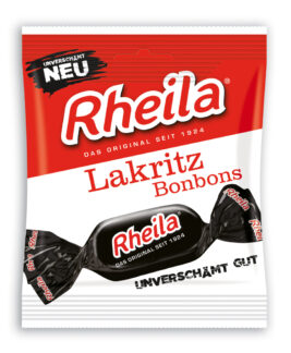 Rheila® erfreut Lakritzliebhaber nun auch in Bonbonform