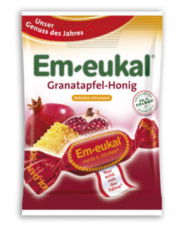 Lecker wirkt immer Der Genuss des Jahres Em-eukal® Granatapfel-Honig verführt mit erfrischend süßem Aroma