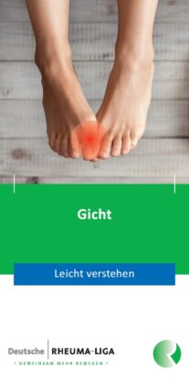 Gicht und Osteoporose leicht verstehen. Deutsche Rheuma-Liga veröffentlicht neue Kurzinformationen in vier Sprachen.