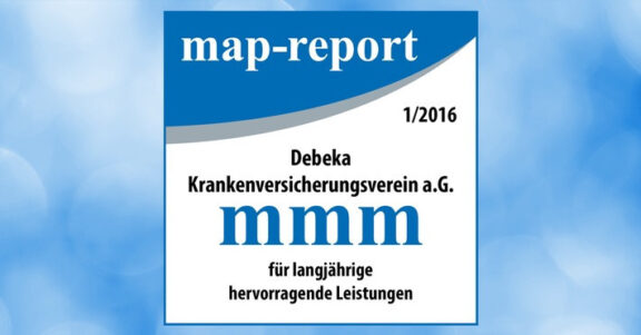 map-report: Die Debeka verteidigt erneut die Position als bester privater Krankenversicherer