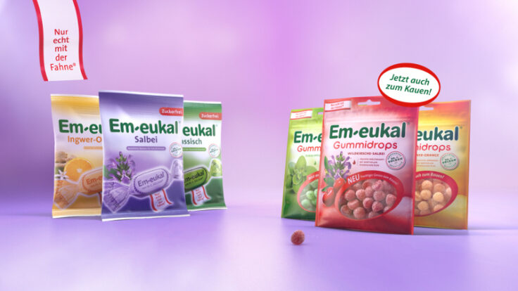 Geschmack für die Sinne – das Familienunternehmen Dr. C. SOLDAN bringt die Marke Em‑eukal® zurück ins Fernsehen