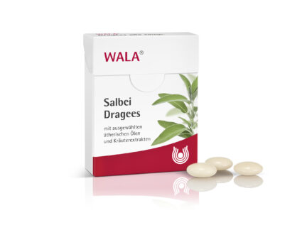 Salbei Dragees von WALA in neuer Verpackung