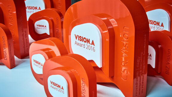 Erstmals VISION.A-Awards in Berlin verliehen