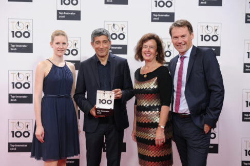 Speyerer Unternehmen schafft es in Deutschlands Innovationselite/Ehrung durch TOP 100-Mentor Ranga Yogeshwar