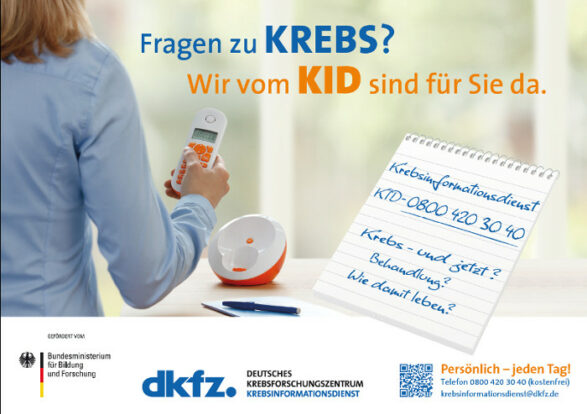 Happy Birthday KID – 30 Jahre Krebsinformationsdienst