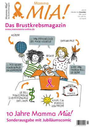 Brustkrebs: Mamma Mia! Das Brustkrebsmagazin feiert 10-jähriges Jubiläum