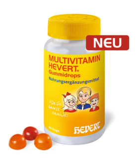 NEU: Multivitamin Hevert GummidropsNeun Vitamine für Ihre Gesundheit