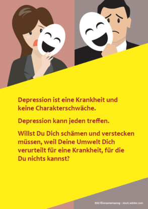 Depression an die Öffentlichkeit!