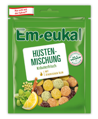 Die neue Em-eukal® Gummidrops Hustenmischungüberzeugt als einzigartige Geschmacksvielfalt