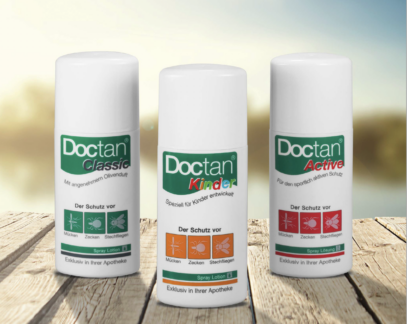 Bevor die Haut brennt und juckt: Doctan® schützt vor Insektenstichen und -bissen