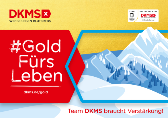 Gold fürs Leben – Team DKMS braucht Verstärkung
