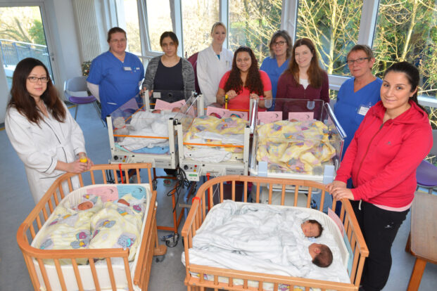Zwillings-Boom: 6 Geburten macht 12 Babys