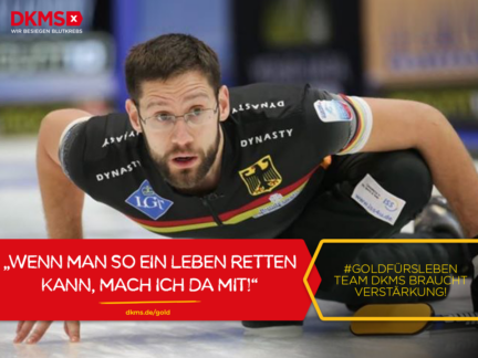 Gold fürs Leben: Curlingnationalspieler schenkt Lebenschance