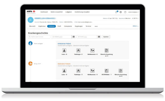 Agfa HealthCare gibt Patienten mit Engage Suite alle Behandlungsinformationen an die Hand