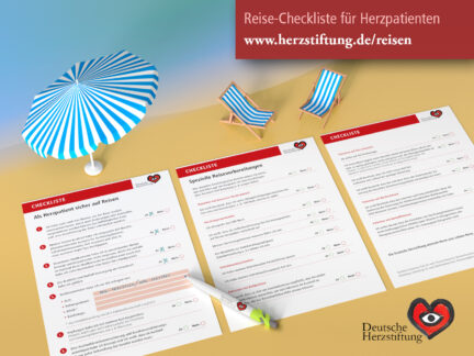 Reise-Checkliste für Herzpatienten