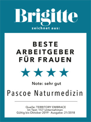 Pascoe von der Frauenzeitschrift BRIGITTE ausgezeichnet