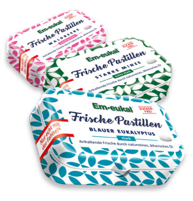 Die Em-eukal® Frische Pastillen von Dr. C. SOLDAN setzen neue Kaufimpulse – exklusiv in der Apotheke