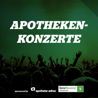 Jetzt bewerben: Gewinnen Sie Ihr exklusives Apotheken-Konzert
