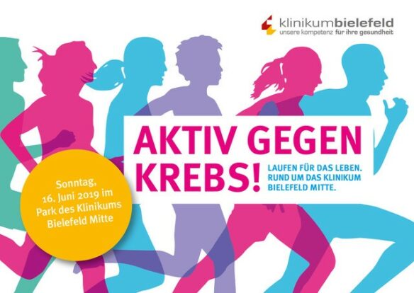 Aktiv gegen Krebs! – Laufen für das Leben rund um das Klinikum Bielefeld Mitte
