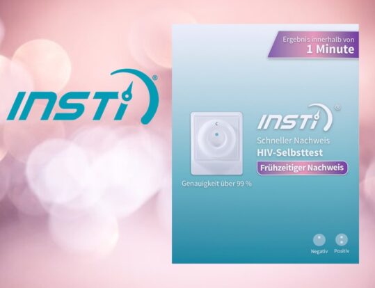 INSTI HIV-Selbsttest – präzise Testergebnisse nach nur 1 Minute