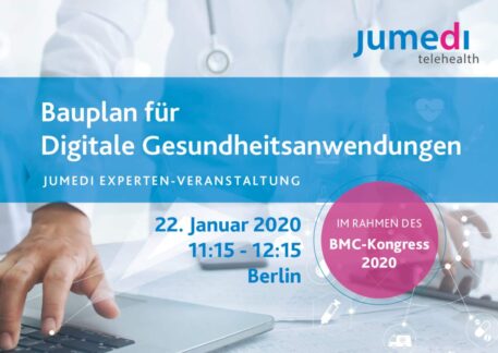 Bauplan für Digitale Gesundheitsanwendungen – jumedi Experten-Veranstaltung am 22.01.2020