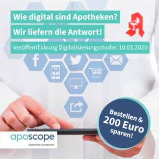 Sind Apotheken bereit für das E-Rezept? Digitalisierungs-Studie bestellen, Antwort erfahren und 200 Euro sparen