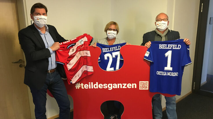 Fußball unterstützt #Alltagshelden – DSC Arminia und das Klinikum Bielefeld