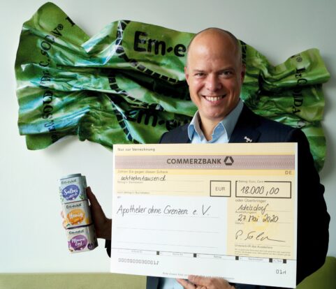 Premiumbonbons tun GutesDr. C. SOLDAN fördert erneut Apotheker ohne Grenzen e.V.